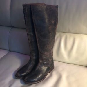 Bed Stu tall brown boots